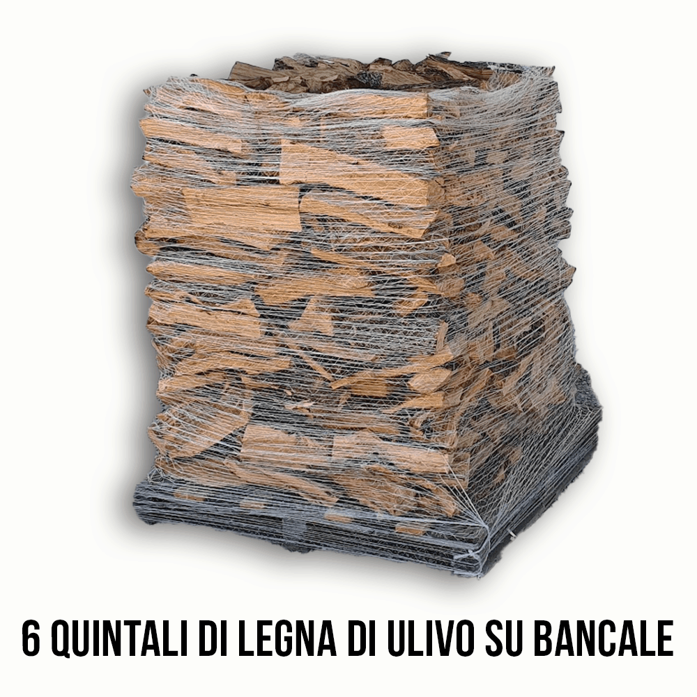 Legna da ardere di Olivo su - Bilico intero (richiedi preventivo)