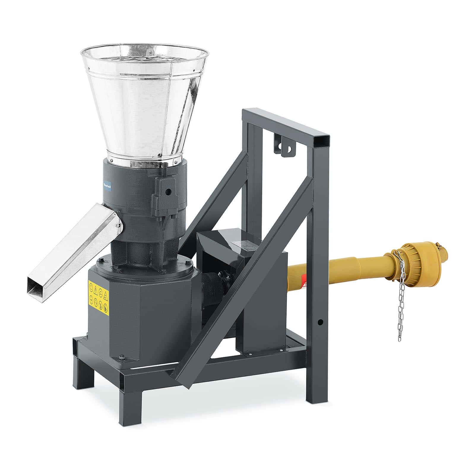 Pellettatrice per trattore - Presa PTO - Max. 400 kg/h - Ø 230 mm